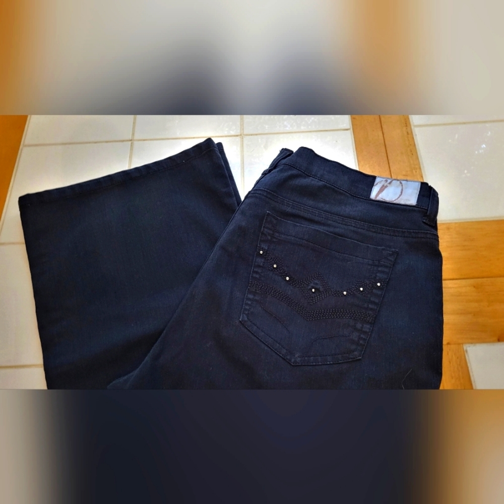 DUPLEX black skinny Jeans size 14